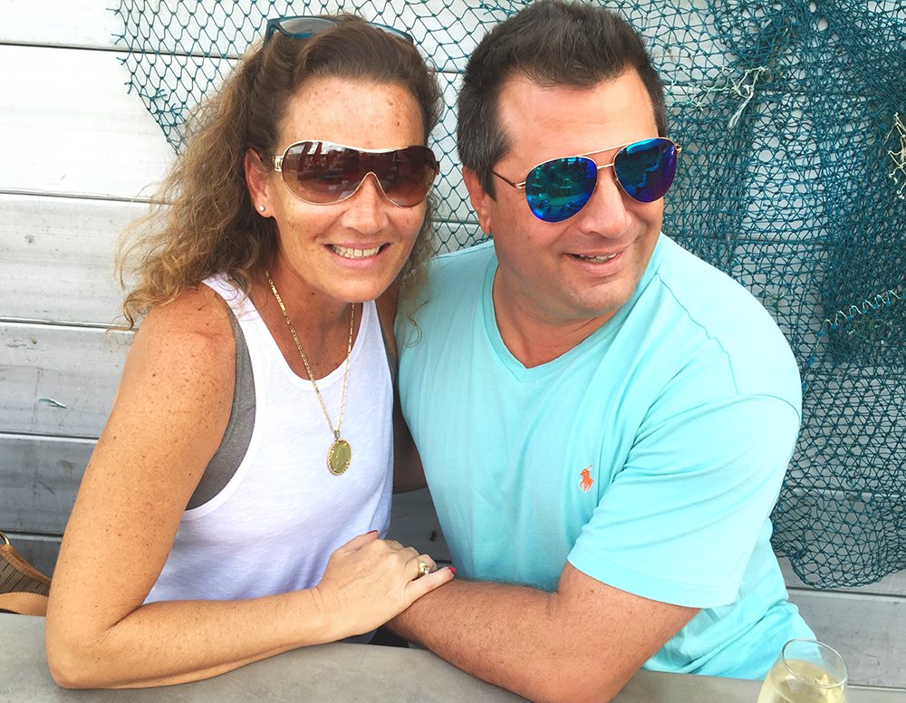 Jeff and His Wife Elizabeth Enjoying Florida Life