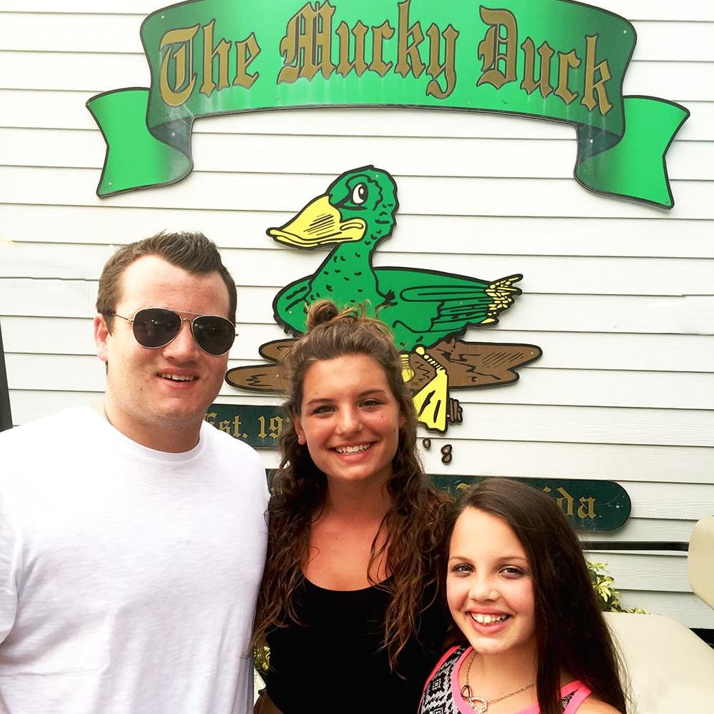 Jeff's Kids at the Mucky Duck on Captiva Island