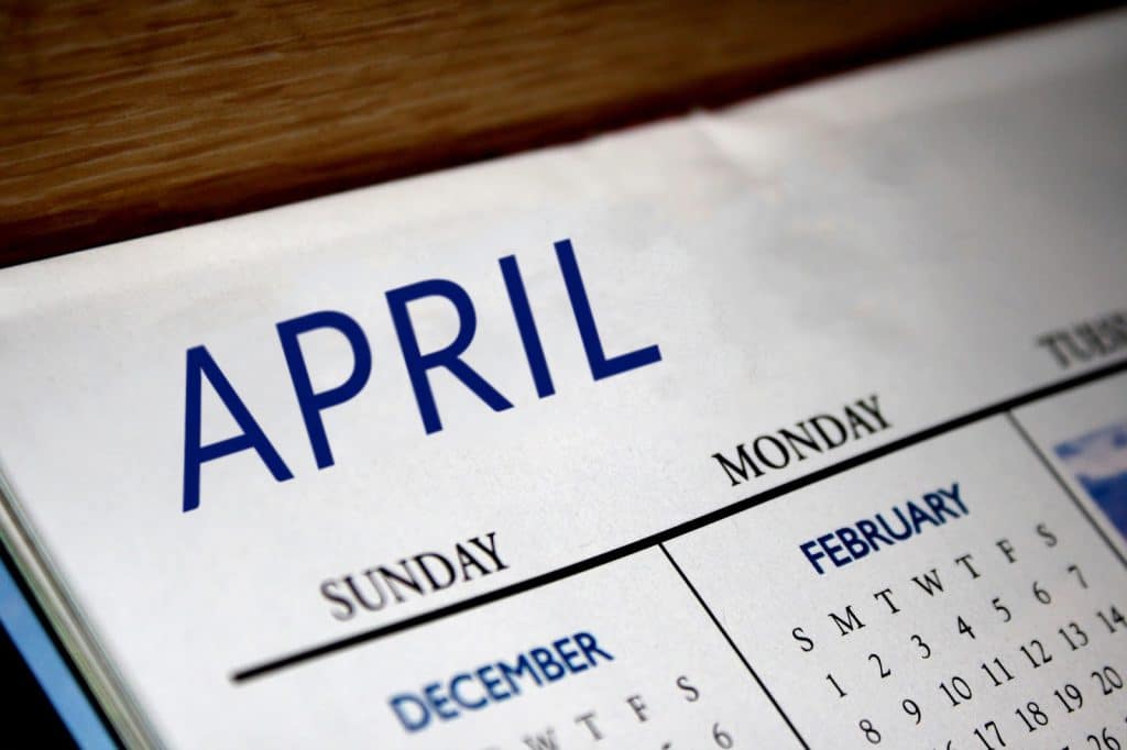 April-Calendar