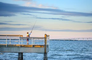 Sanibel pier fishing